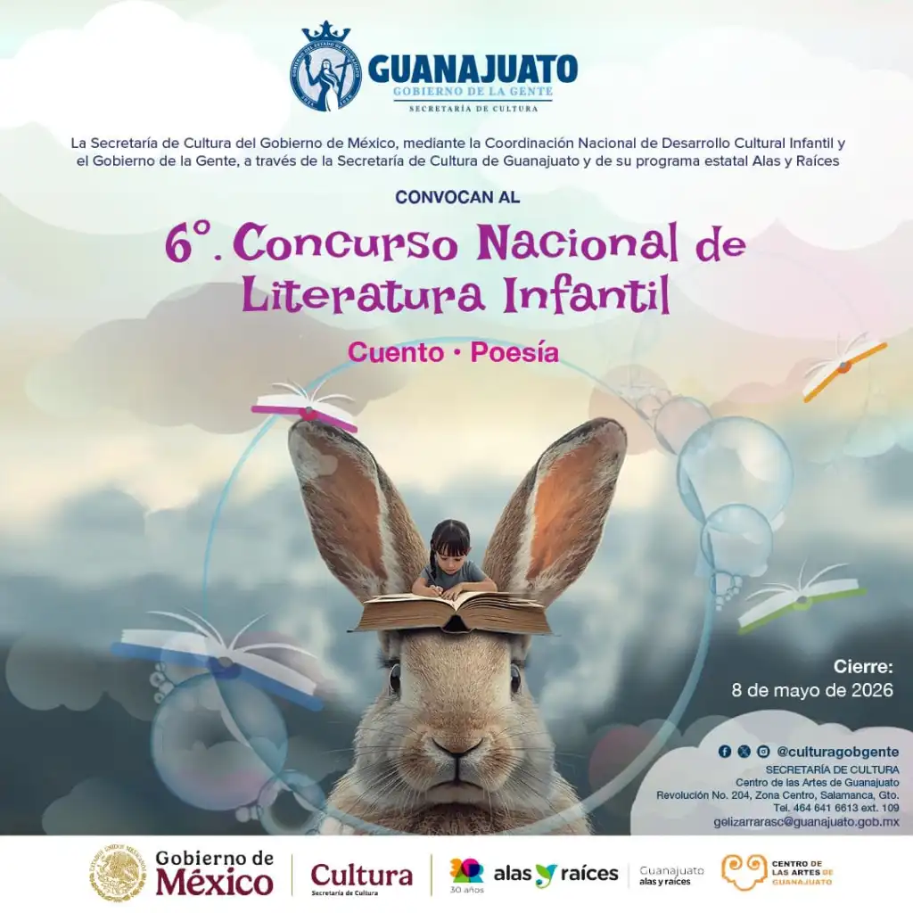 LANZAN CONVOCATORIA AL SEXTO CONCURSO NACIONAL DE LITERATURA INFANTIL