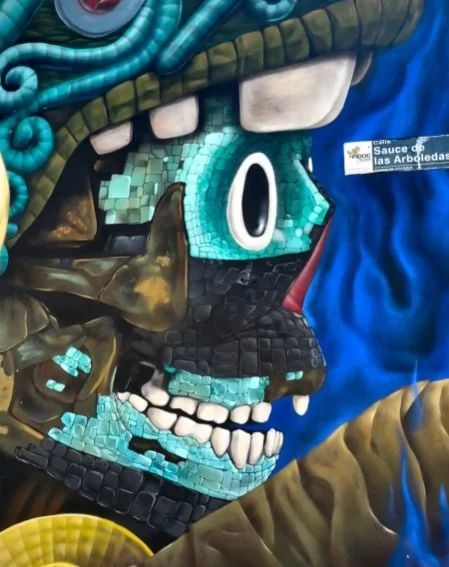 “TETEOH PREHISPÁNICOS”, NUEVO MURAL EN LEÓN QUE FUSIONA ARTE URBANO E IDENTIDAD ANCESTRAL