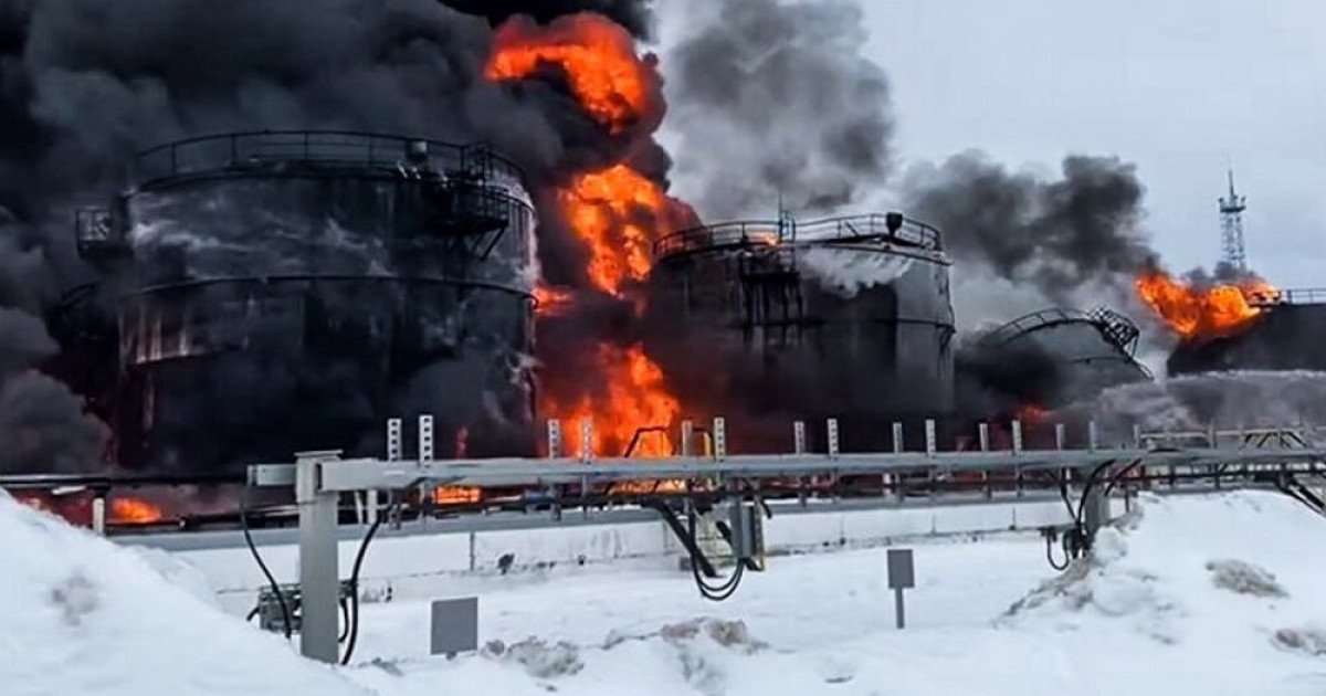 PETROLERAS RUSAS BUSCAN FRENAR DRONES UCRANIOS EN SU INFRAESTRUCTURA