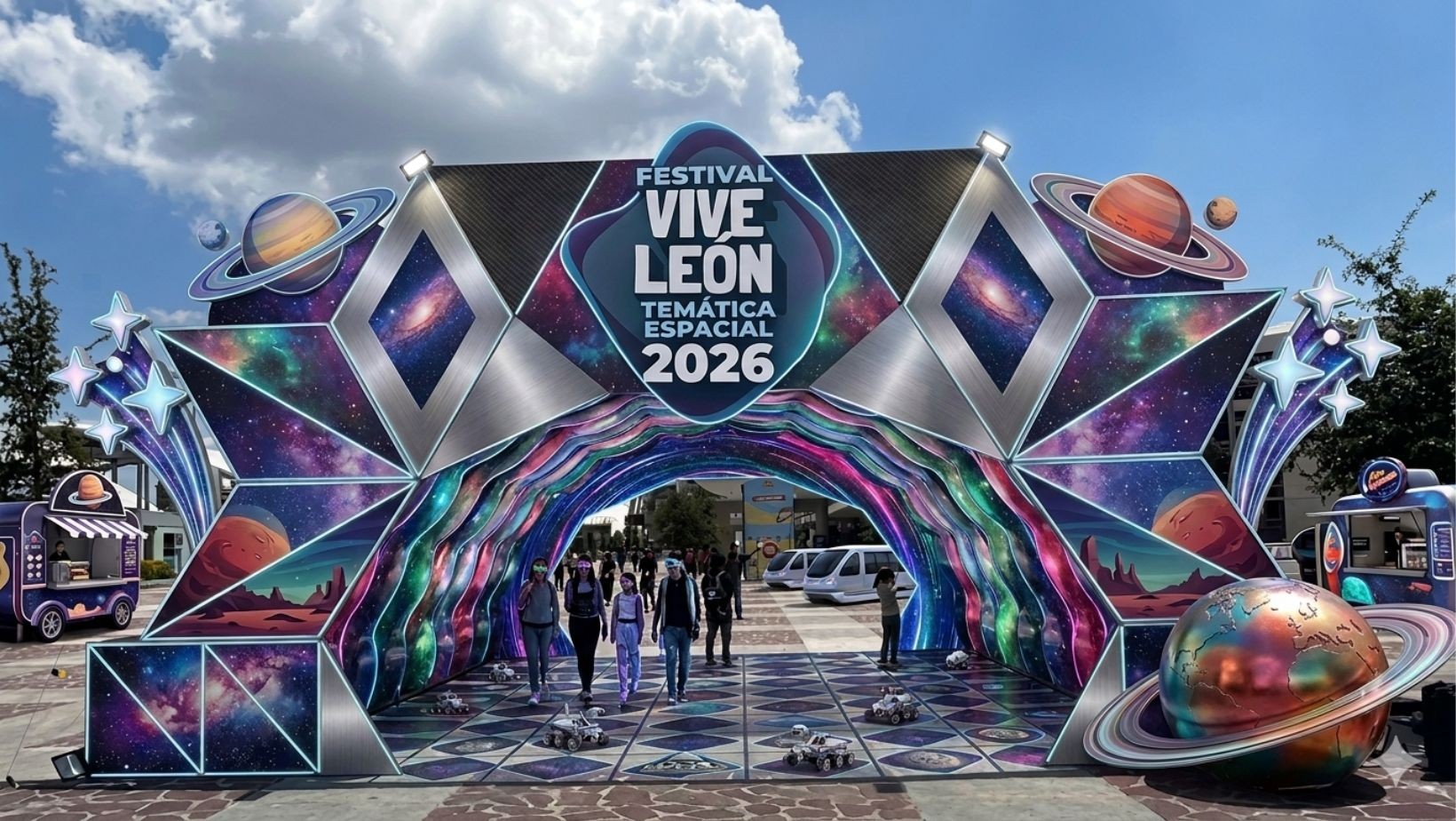 FESTIVAL DE VERANO LEÓN 2026 TENDRÁ TEMÁTICA ESPACIAL