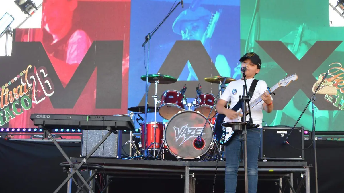 MAX ZÚÑIGA, JOVEN TALENTO DE CELAYA, DESTACA POR SU PROPUESTA MUSICAL