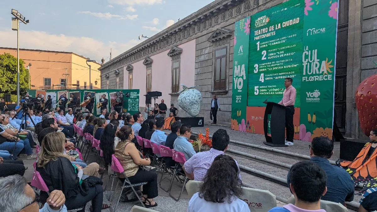 IRAPUATO PREPARA MAYO LLENO DE TEATRO, FESTIVALES Y ESPECTÁCULOS CULTURALES