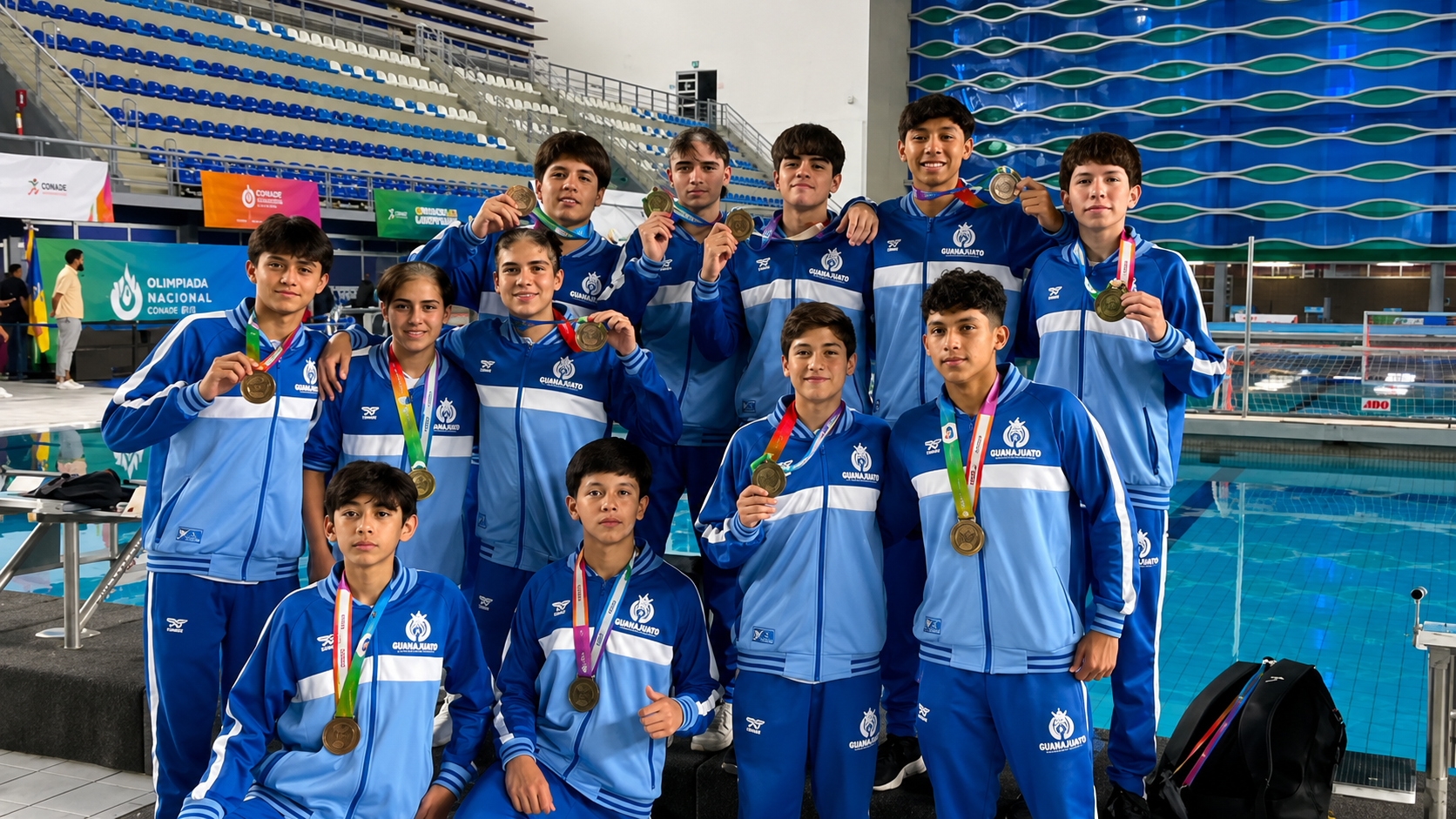 GUANAJUATO CONQUISTA EL ORO EN WATERPOLO EN LA OLIMPIADA NACIONAL 2026
