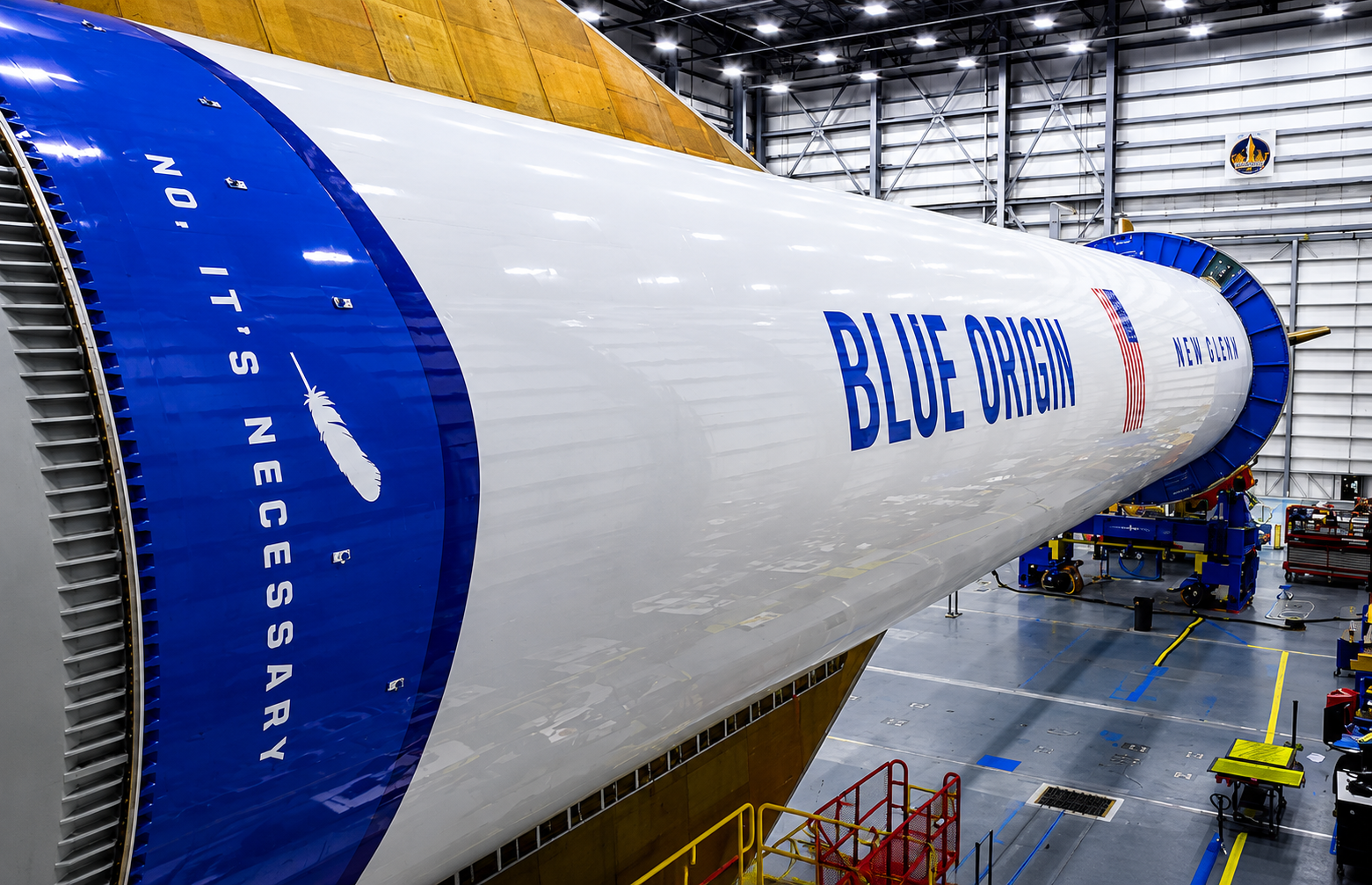 BLUE ORIGIN MANTIENE PLANES PARA LANZAR EL NEW GLENN ESTE AÑO PESE A EXPLOSIÓN EN FLORIDA