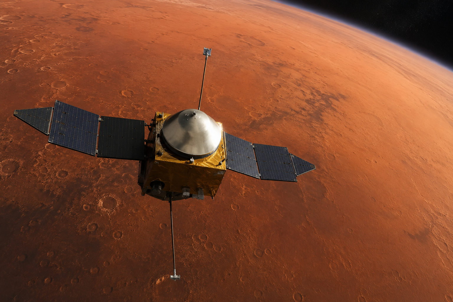 NASA DESPIDE A MAVEN, LA SONDA QUE REVELÓ CÓMO MARTE PERDIÓ SU ATMÓSFERA
